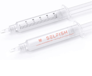 whitening syringe artwork design