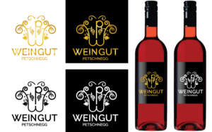 Weingut Petschnegg | Logo Design by Juli creation