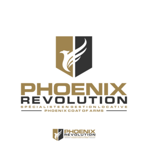 PHOENIX REVOLUTION - spécialiste en gestion locative | Logo Design by Gerald Design 3