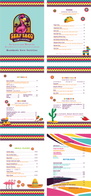 Menu Design by Einder for this project | Design: #26448925