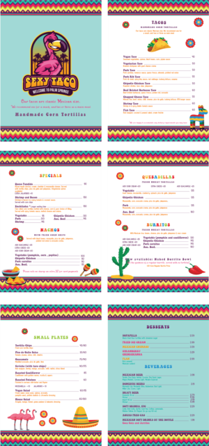 Menu Design by Einder for this project | Design: #26448926