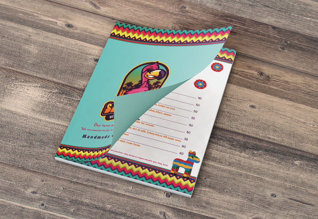 Menu Design by Einder for this project | Design #26449331