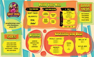 Menu Design by LRQ Art and Designs for this project | Design: #26524931