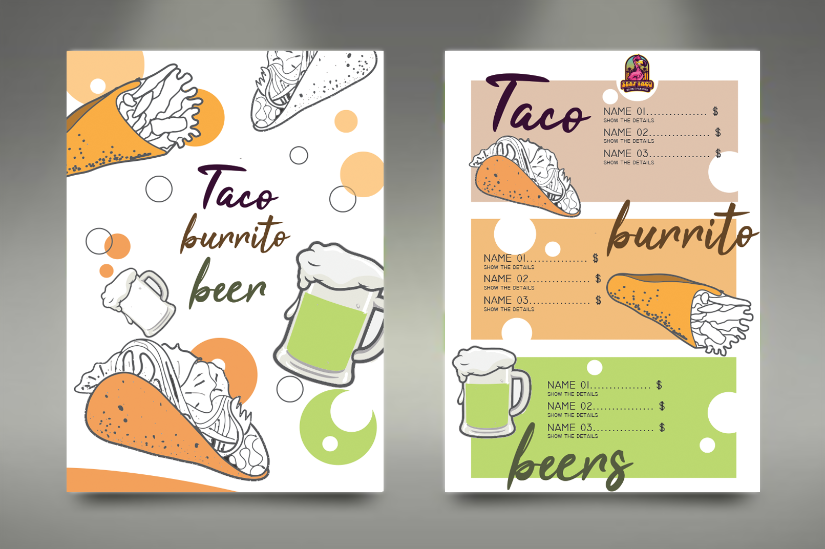 Menu Design by nafizrahat for this project | Design #26439600