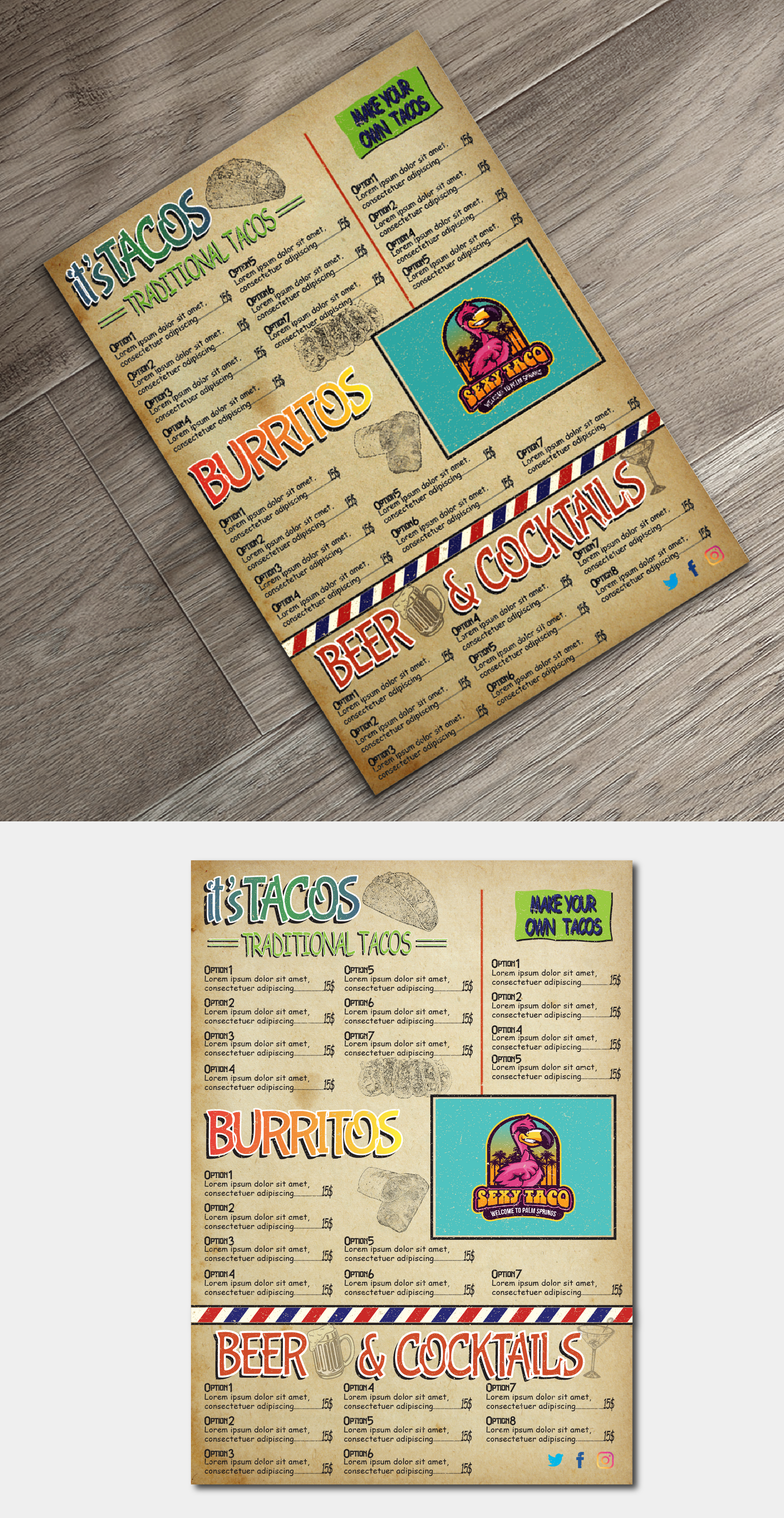 Menu Design by LamDinh for this project | Design #26424856