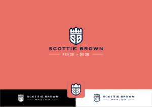 Can have initials of SB + fence and deck | Diseño de Logo por ~idiaz~