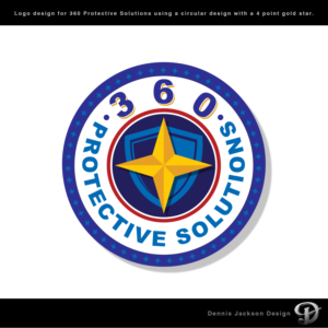 360 Protective Solutions | Logo Design by Dennis Jackson Design