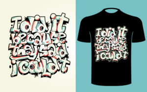 T-shirt Design by ally designs