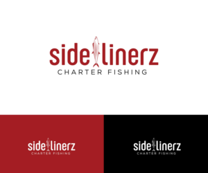 side-linerz charter fishing | Logo Design by makerlogoz