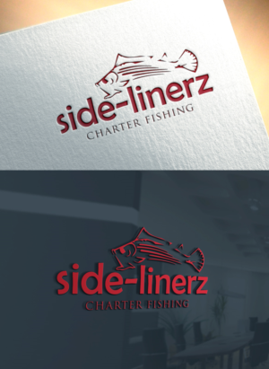 side-linerz charter fishing | Logo Design by Art Lancer