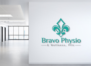 Logo Design by Deziners Zone for Bravo Physio & Wellness, PLLC | Design: #26408491
