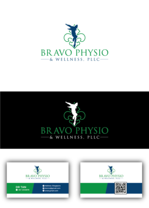 Logo Design by Deziners Zone for Bravo Physio & Wellness, PLLC | Design: #26408492