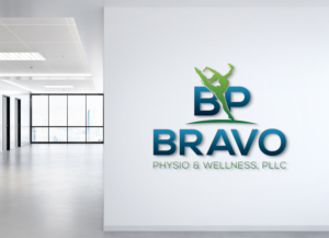 Logo Design by Deziners Zone for Bravo Physio & Wellness, PLLC | Design: #26408551
