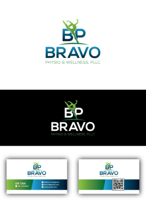 Logo Design by Deziners Zone for Bravo Physio & Wellness, PLLC | Design: #26408552