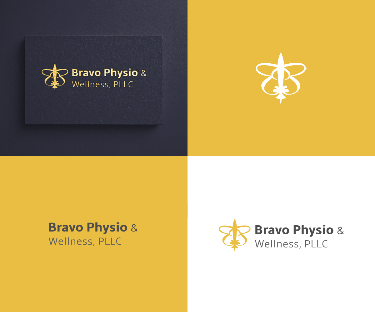 Logo Design by K A P T U S for Bravo Physio & Wellness, PLLC | Design #26444352