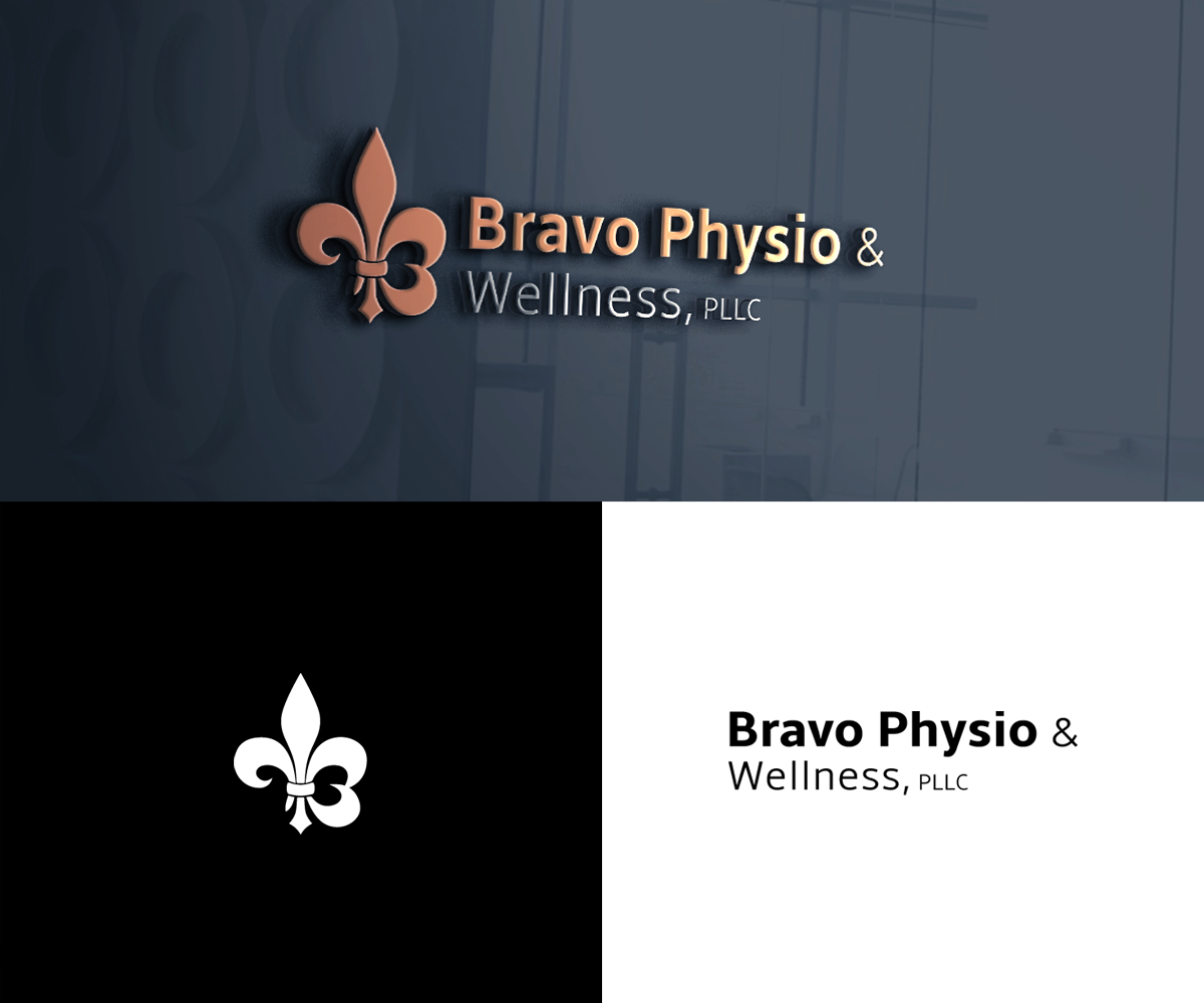 Logo Design by K A P T U S for Bravo Physio & Wellness, PLLC | Design #26459377