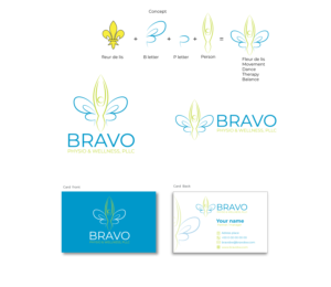 Logo Design by Sevy for Bravo Physio & Wellness, PLLC | Design: #26434036