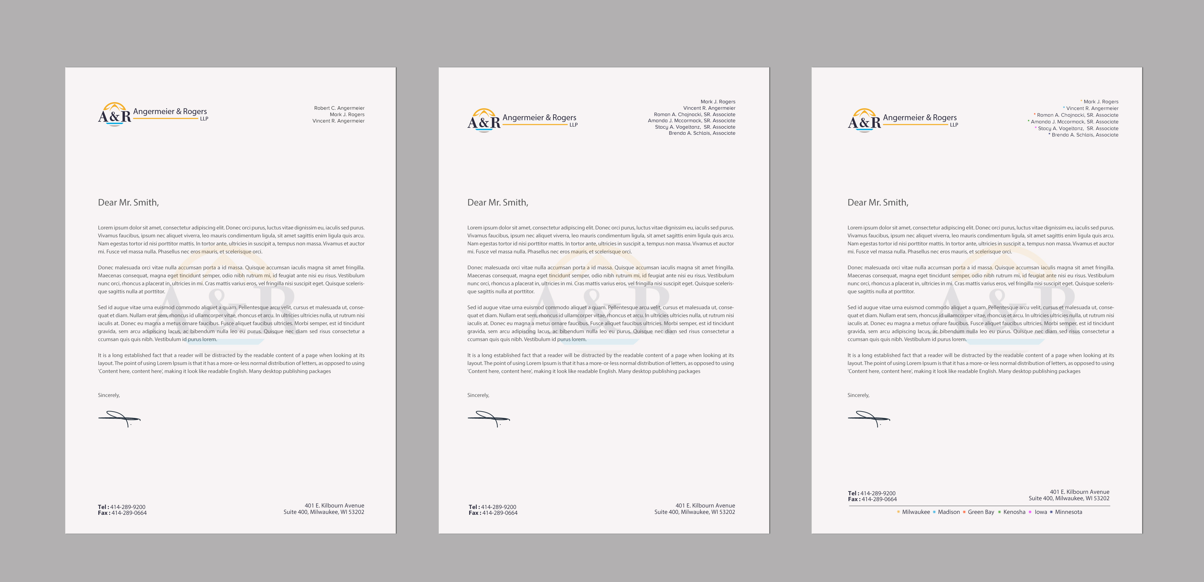 Stationery Design by chandrayaan.creative for this project | Design #26408529