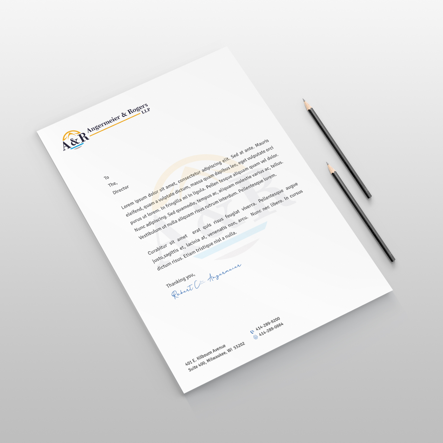 Stationery Design by Creative Jiniya for this project | Design #26419586