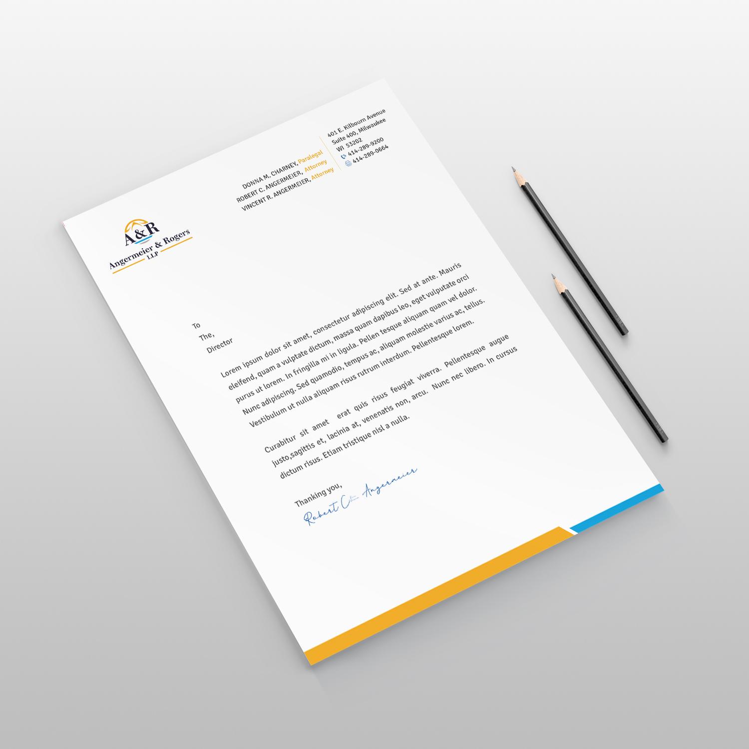 Stationery Design by Creative Jiniya for this project | Design #26431139