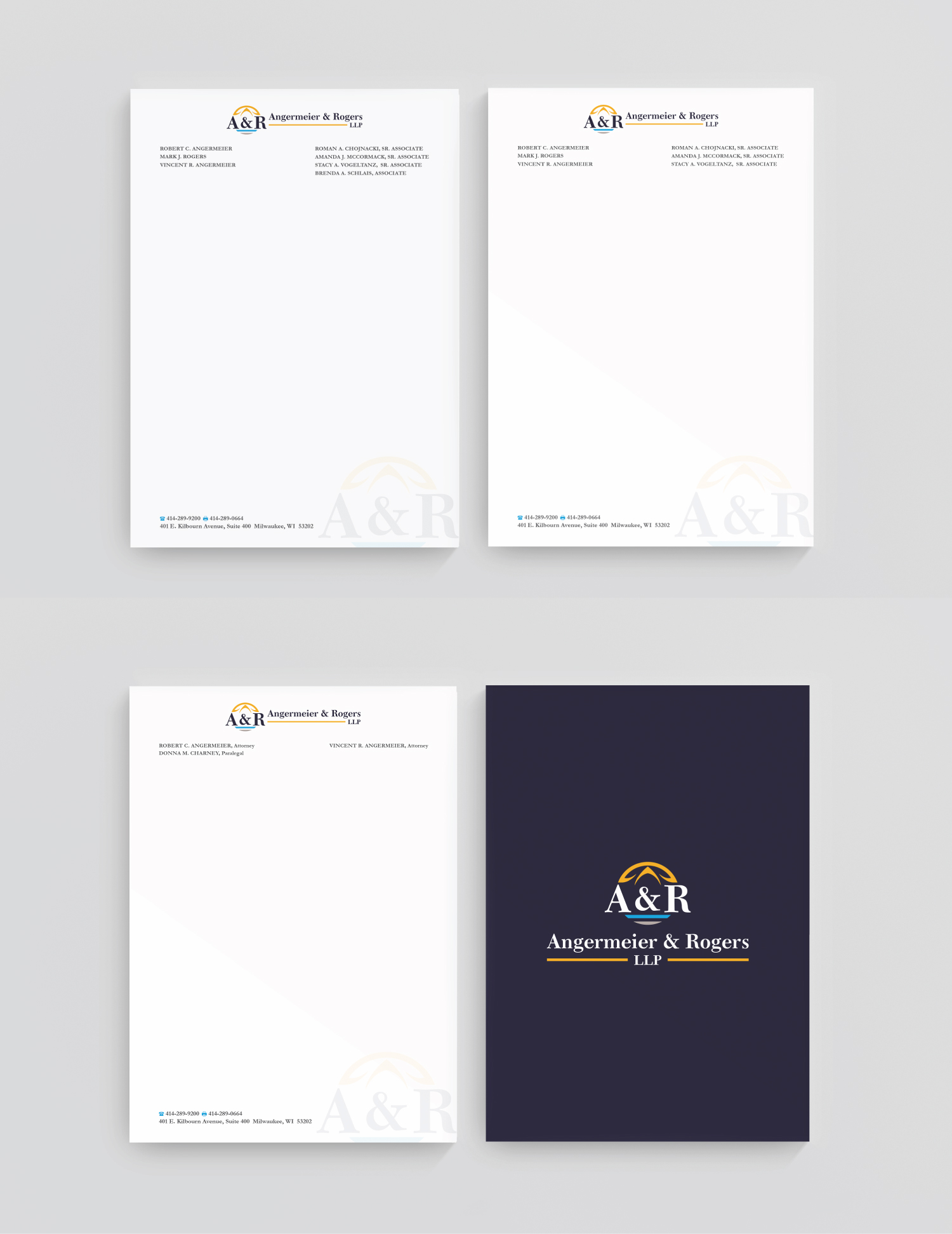 Stationery Design by R.design for this project | Design #26423564