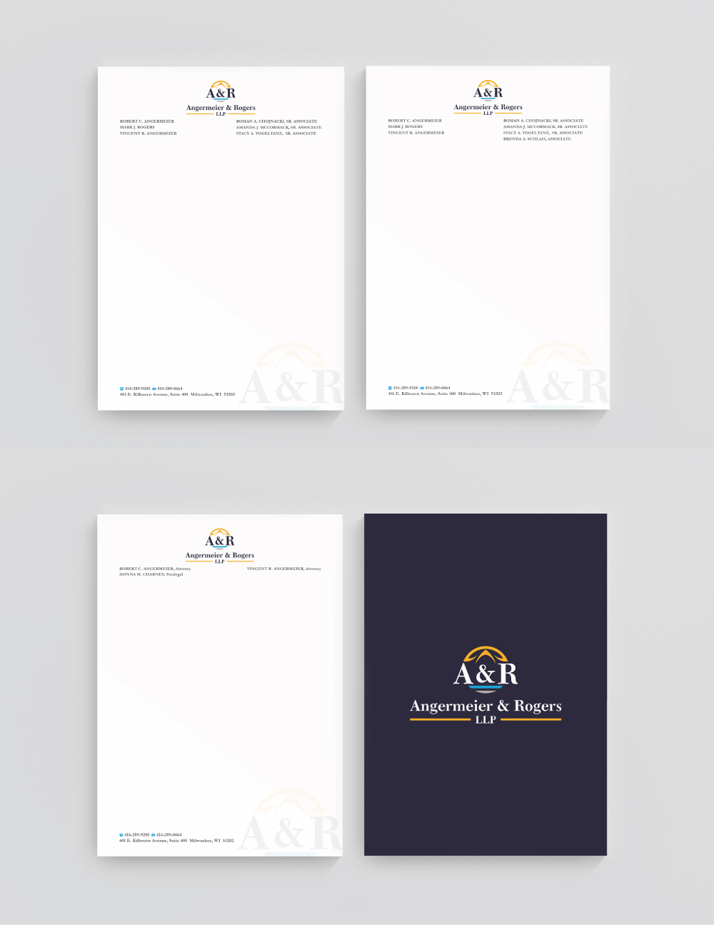 Stationery Design by R.design for this project | Design #26423572