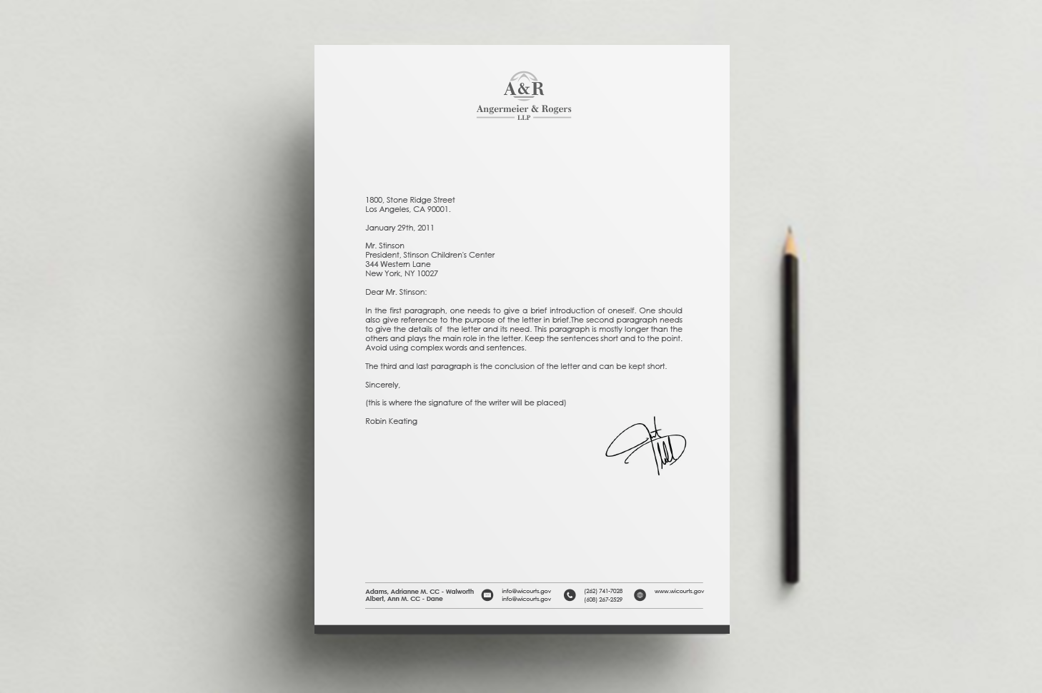 Stationery Design by nafizrahat for this project | Design #26426794