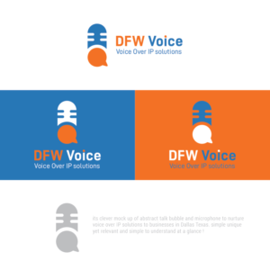 DFW Voice | Logo Design by nandkumar