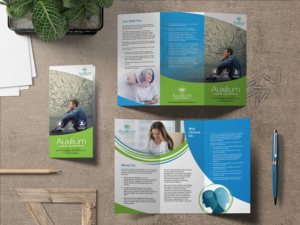 Auxilium Support Coordination trifold brochure | Brochure Design by nng