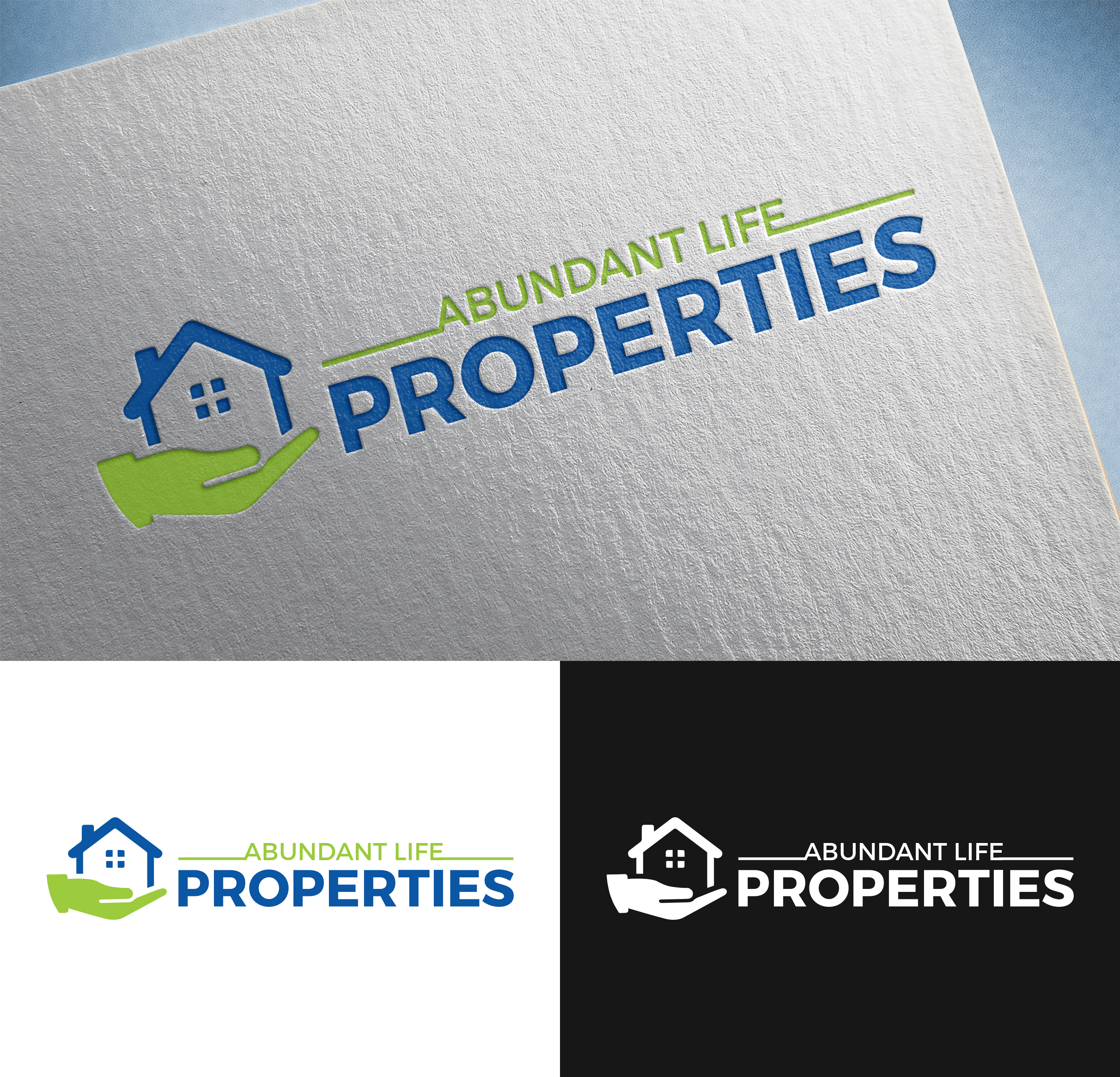 Logo Design by Graphic Gallery for Abundant Life Properties | Design #26431302