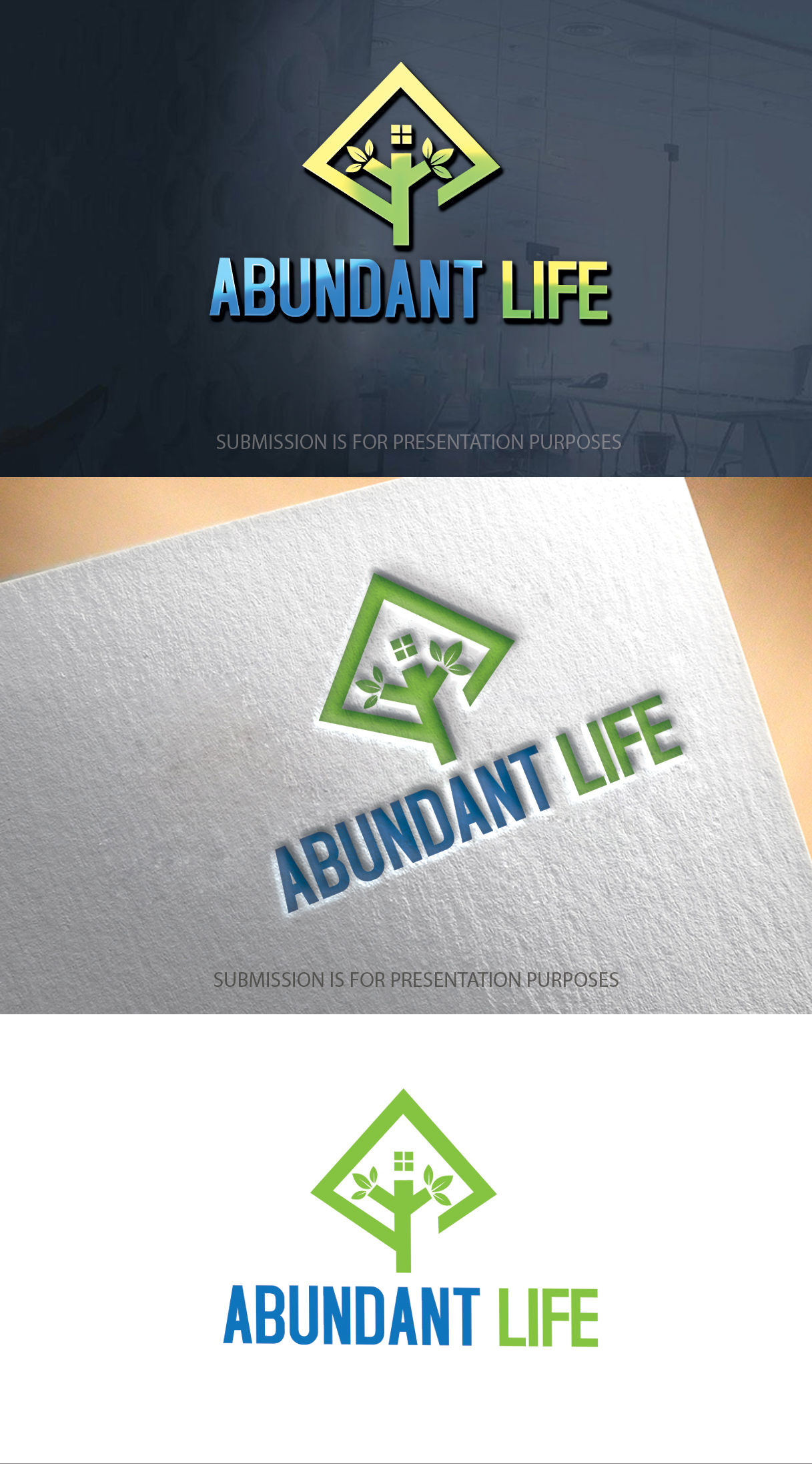 Logo Design by graphicevolution for Abundant Life Properties | Design #26407326