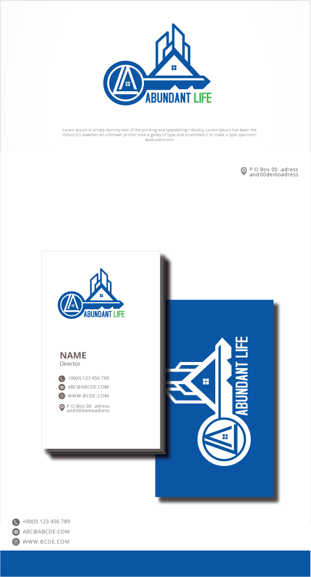 Logo Design by graphicevolution for Abundant Life Properties | Design #26432799