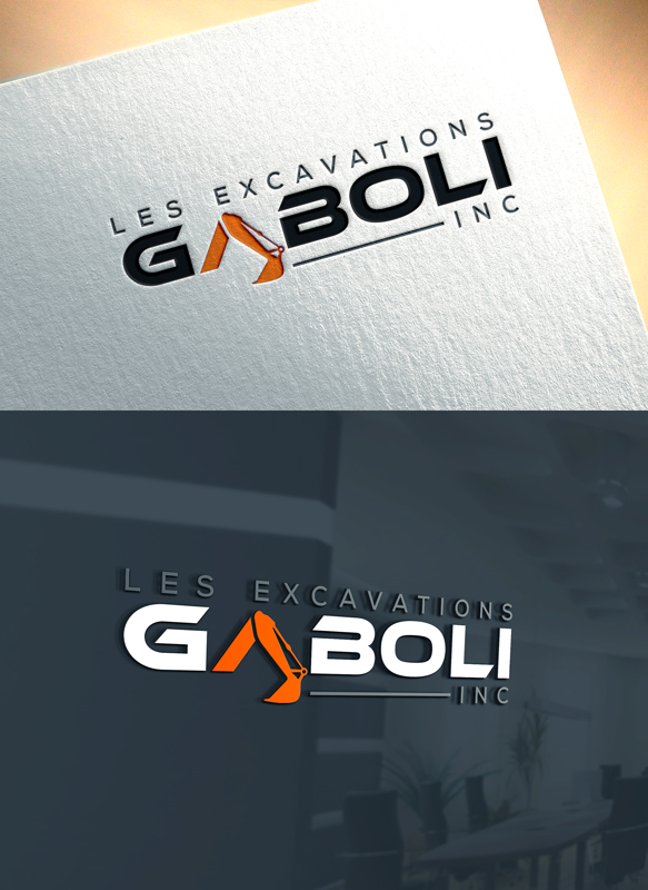 Logo Design by Art Lancer for Les Excavations Gaboli Inc | Design #26441442
