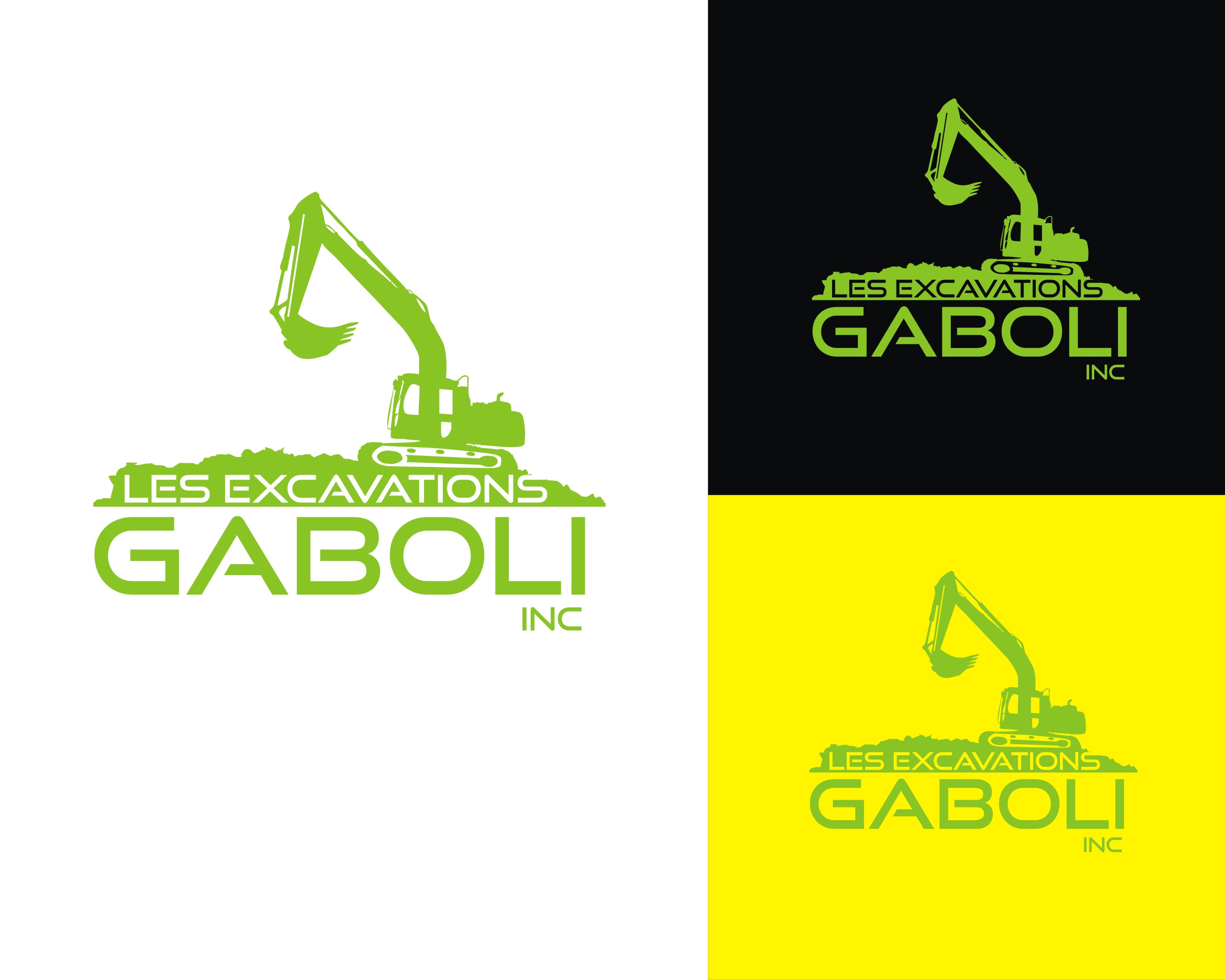 Logo Design by SUNEEEEEL for Les Excavations Gaboli Inc | Design #26422892