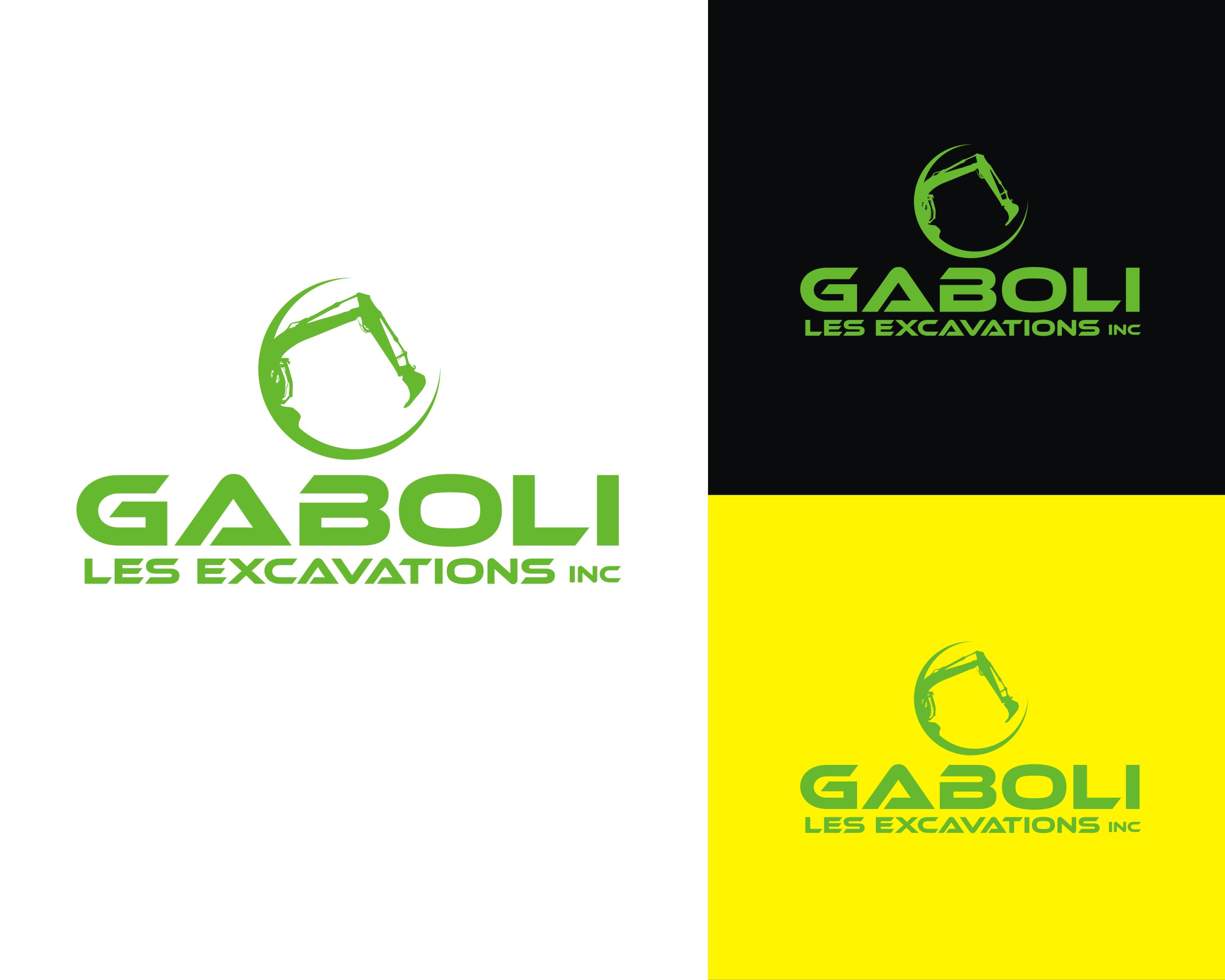 Logo Design by SUNEEEEEL for Les Excavations Gaboli Inc | Design #26434404