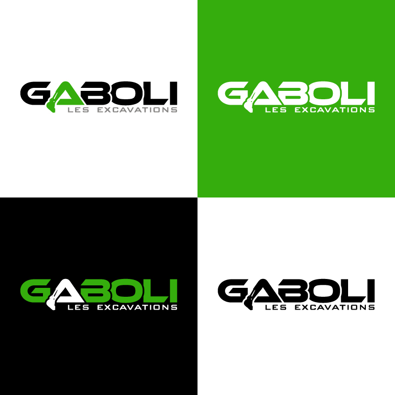 Logo Design by DesignNXT for Les Excavations Gaboli Inc | Design #26442269