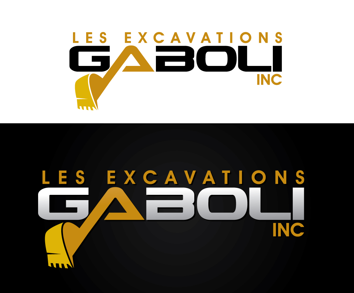 Logo Design by blue eye for Les Excavations Gaboli Inc | Design #26410155