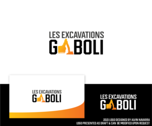 Logo Design by alvinnavarra for Les Excavations Gaboli Inc | Design: #26434523