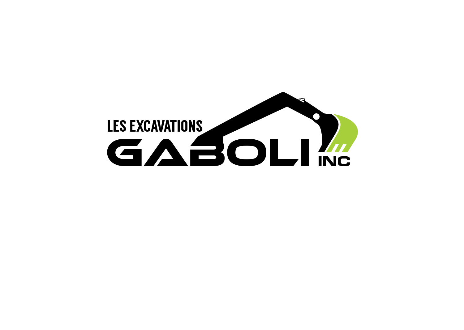 Logo Design by ivo_i_ivanov for Les Excavations Gaboli Inc | Design #26416662