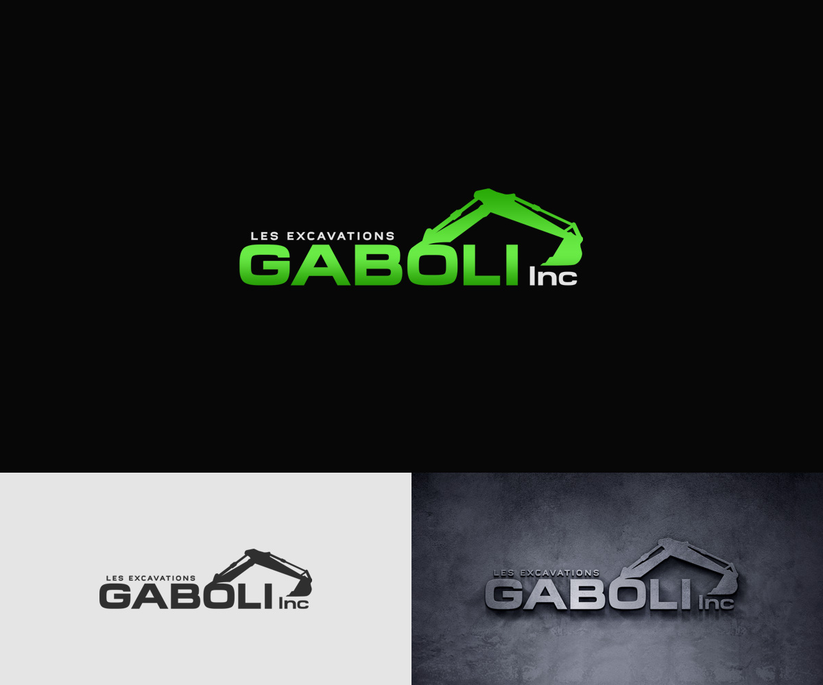 Logo Design by arisabd for Les Excavations Gaboli Inc | Design #26437883