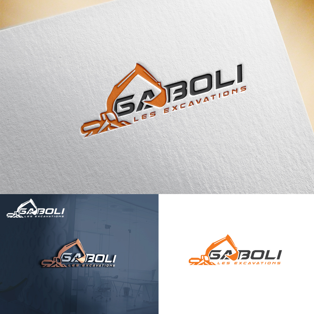 Logo Design by AL-BARAKAH for Les Excavations Gaboli Inc | Design #26410585