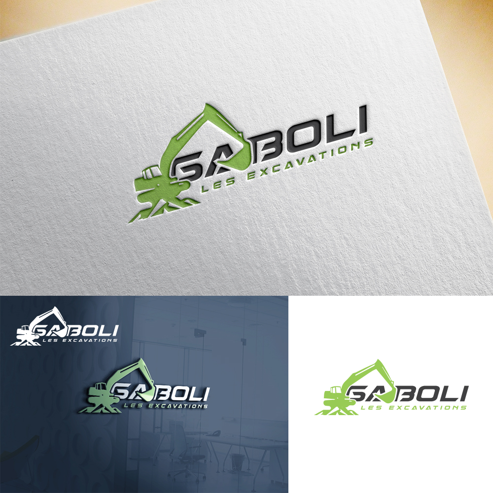 Logo Design by AL-BARAKAH for Les Excavations Gaboli Inc | Design #26427473