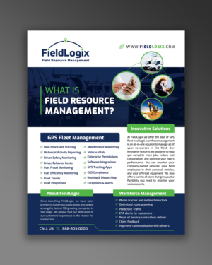 Design de Flyer par OwnDesign pour FieldLogix | Design : #26411823