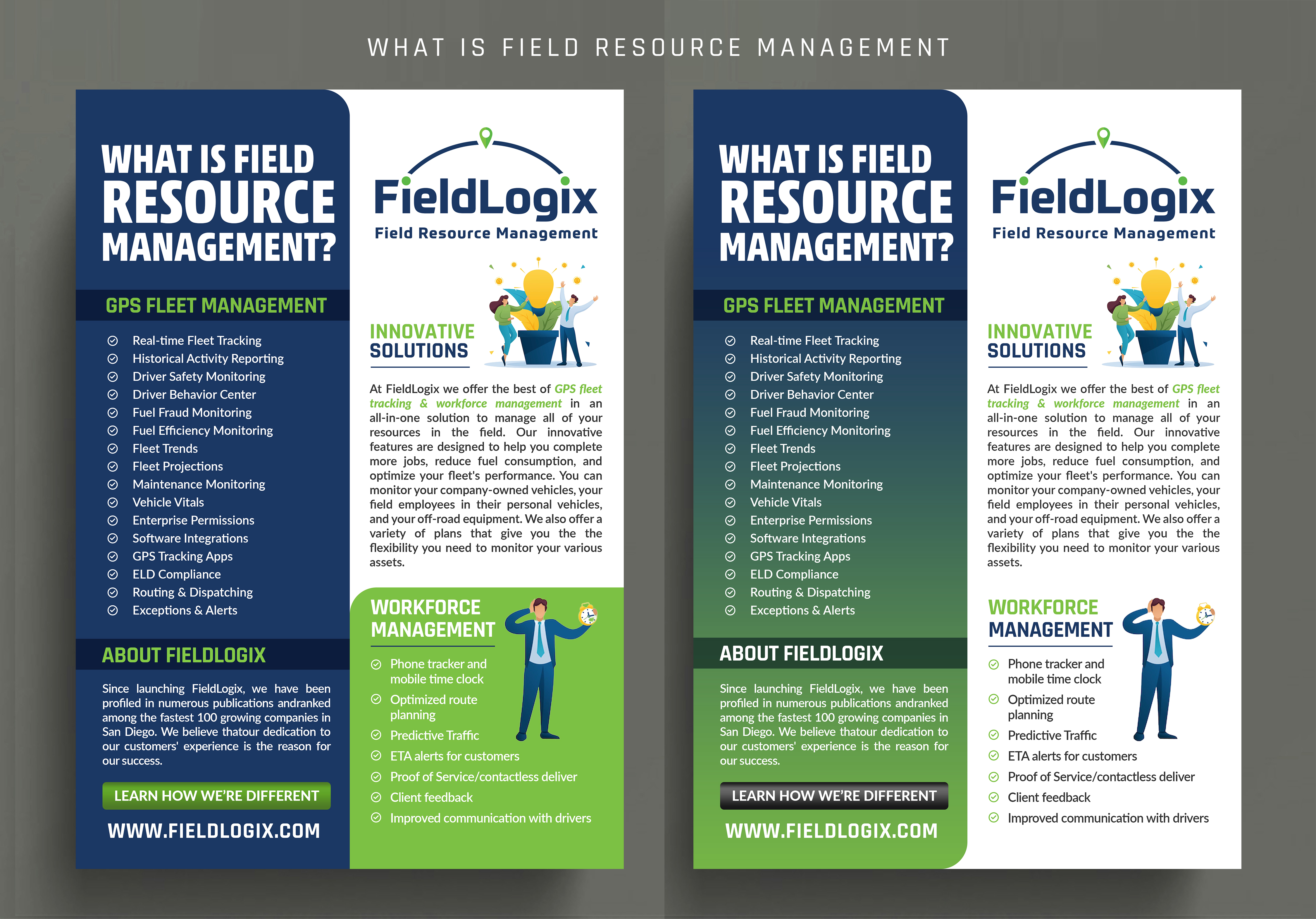 Flyer Design by ARTOGRAPHY for FieldLogix | Design #26410206