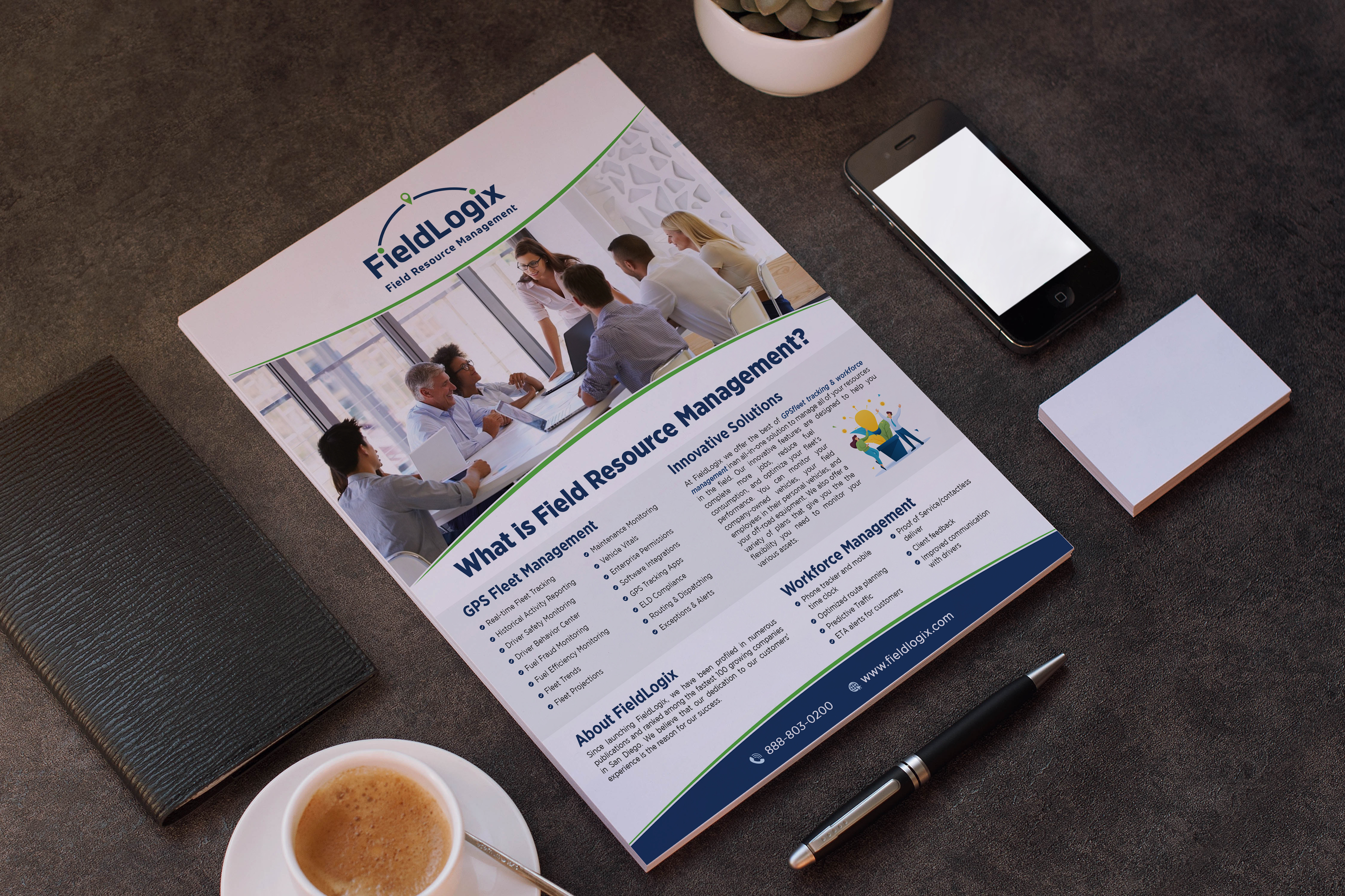 Flyer Design by GraphicsGuru for FieldLogix | Design #26412907