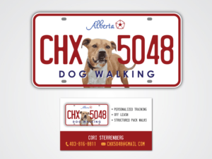 super cool Dog walker needs a logo design | Diseño Gráfico por stealth_ferret