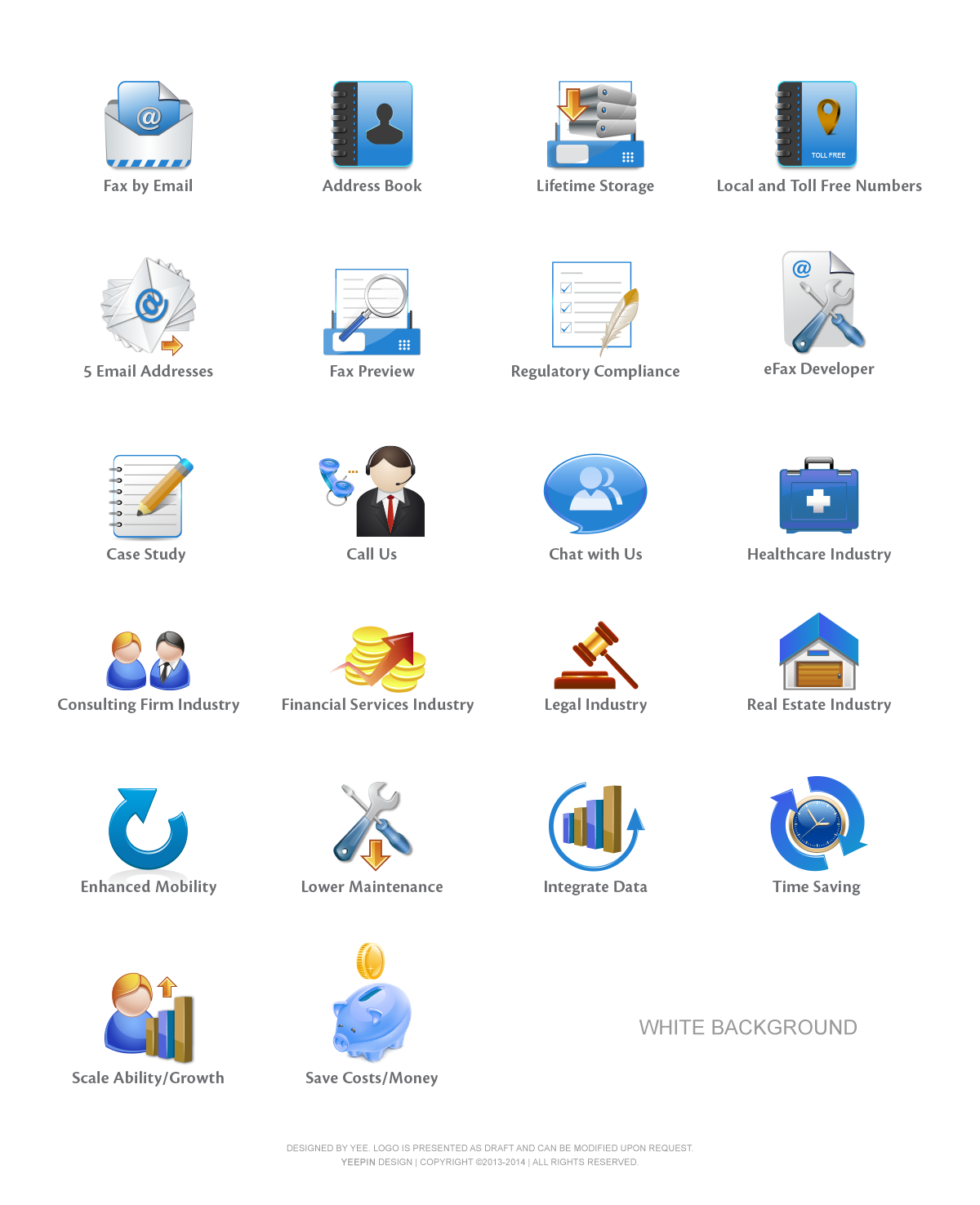 Icon Design by Benjamin for j2 Global | Design #3097545