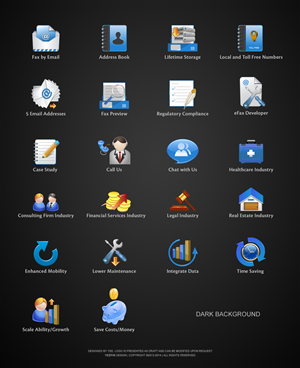 Icon Design by Benjamin for j2 Global | Design #3097612