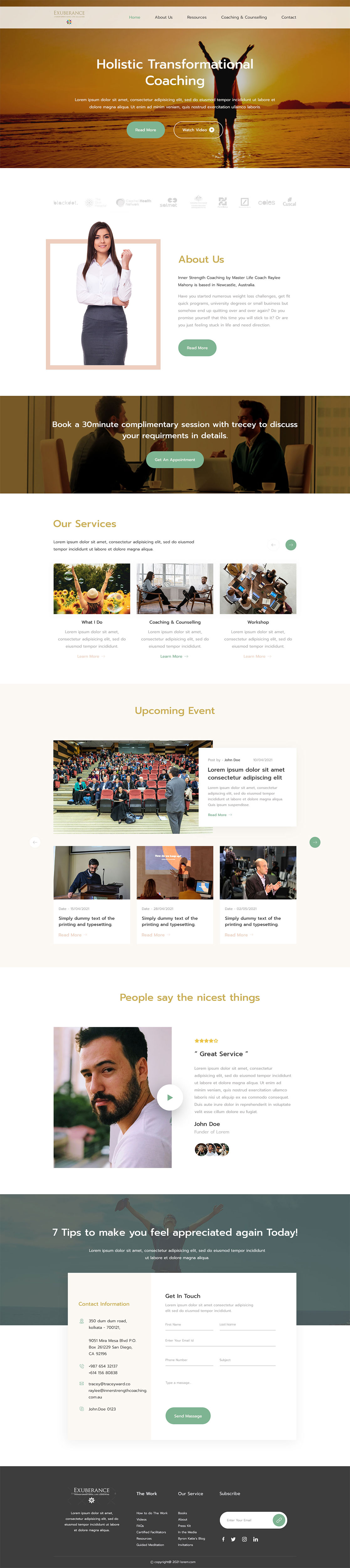 Web Design by Webvalley99 for this project | Design #26442697
