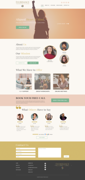 Web Design by Paonne Design for this project | Design: #26421155